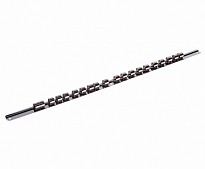 Держатель головок RF-819420: 1/2"DR металлическая рейка, 20 зажимов 560мм ROCK FORCE /1/10